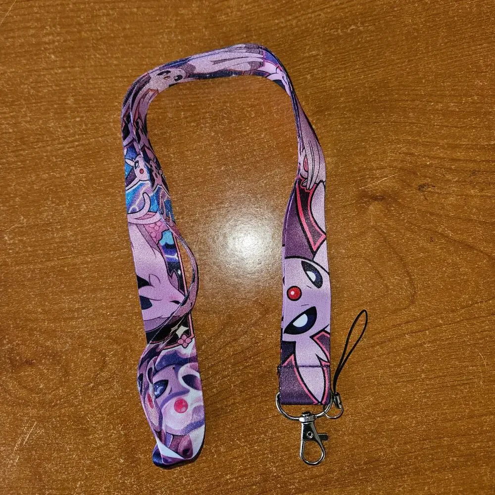 Pokémon Espeon Lanyard Psychic Elegance for Your Everyday Carry